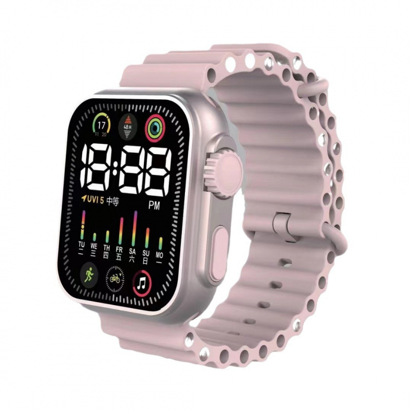 Electronic golden marine fashionable children's watch