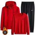 Red (Tapered) Fleece Lined