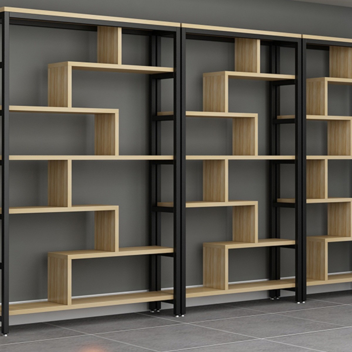 展示架货架置物架多层产品自由组合办公室隔断陈列架样品茶叶展柜