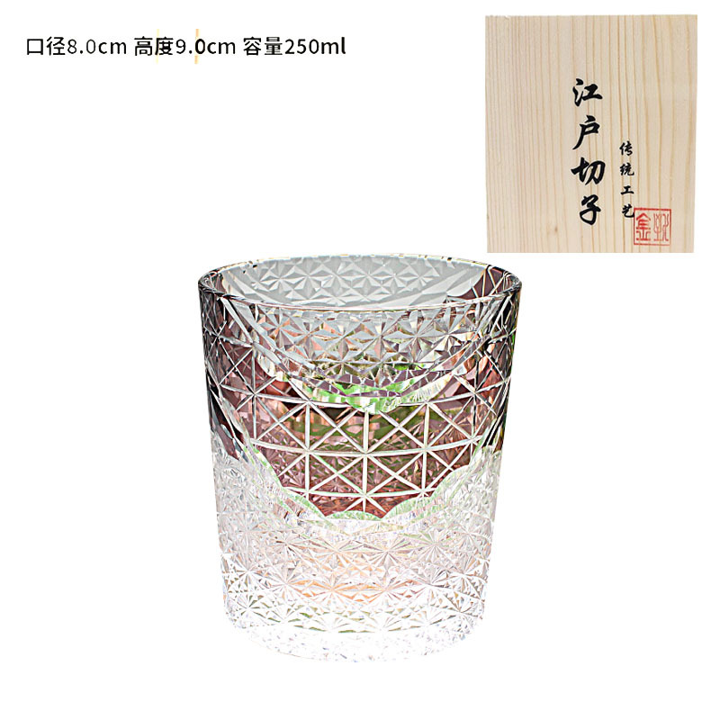 국화 보라색 나무 상자