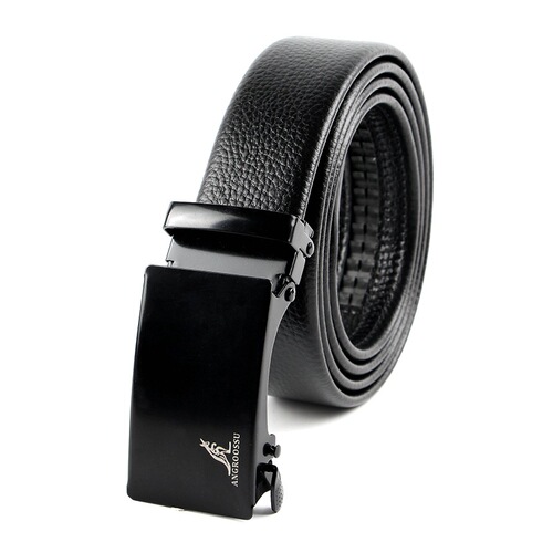 Wholesale gift boxed kangaroo men's automatic buckle belt business super entity running Jianghu belt delivery