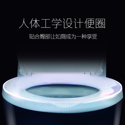 3D color toilet seat universal toilet cover old-fashioned thickened toilet cover household VU type toilet plate accessories