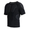 Anti-collision dot black short sleeves (zippered style)