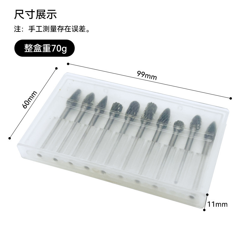 3*6mm超硬タングステン鋼研削ヘッド回転やすりタングステン鋼フライスヘッド木彫刻研磨ヘッド根彫刻彫刻刀|undefined