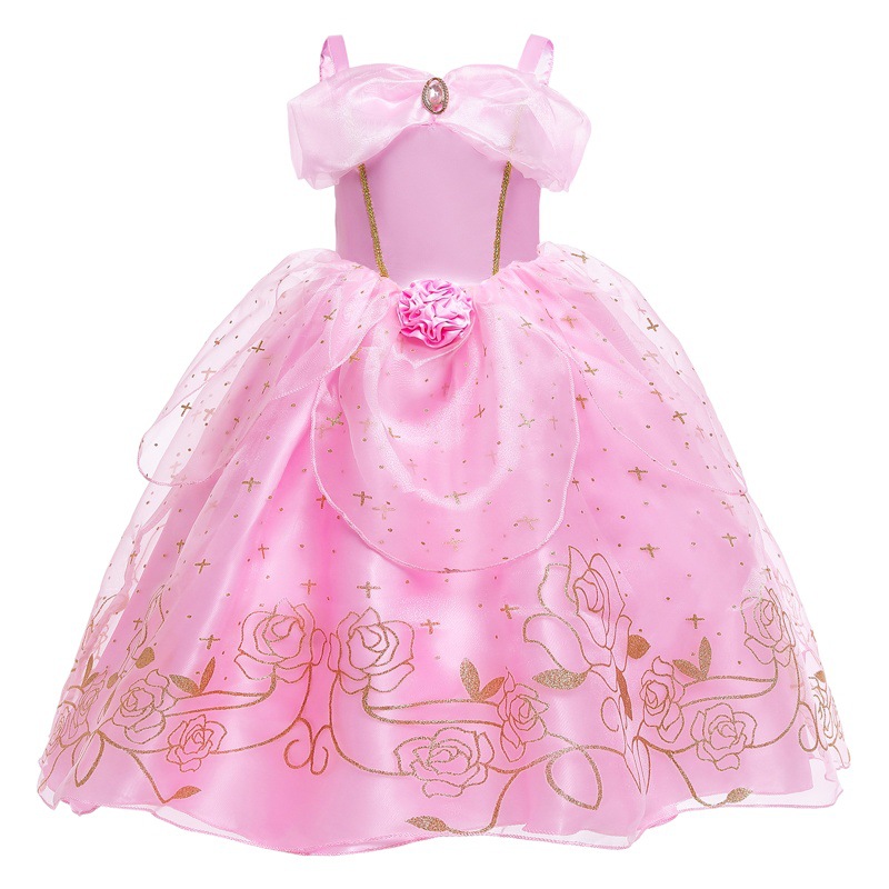 Vestido de princesa para niñas congeladas Vestido de niña congelada ropa para niños vestido de verano vestido de princesa de hadas