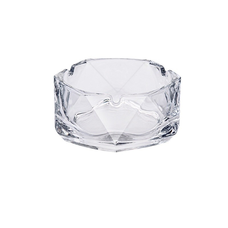 창조적 인 유리 재떨이 집 거실 사무실 빛 고급 바 상업 호텔 재떨이 높은 색상 가치