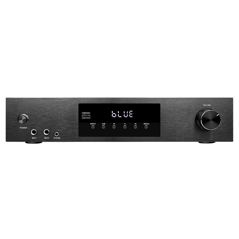 Amplificador de Potencia de 4 Canales para KTV KTV-300 400W de Aleación de Aluminio con Bluetooth