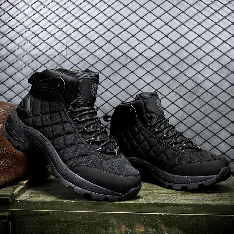 Transfronterizo Amazon nuevo tamaño grande botas tácticas casuales de hombre botas de combate antideslizantes botas militares 40 - 47