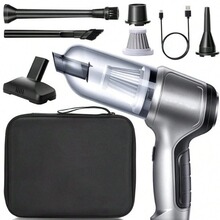 车载无线吸尘器干湿两用大功率便携家车两用大吸力迷你手持无刷家