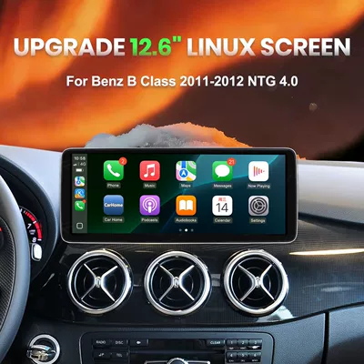 Suitable for Mercedes B-Class 2011-2012 Models, the Linux Screen Replacement Device Is Compatible with Ntg4.0 System Bba (Car mp5)