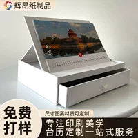 Новый настольный календарь на 2025 год, креативный календарь для пейзажа и путешествий, офисный бизнес, настольные украшения, настольный календарь в штучной упаковке