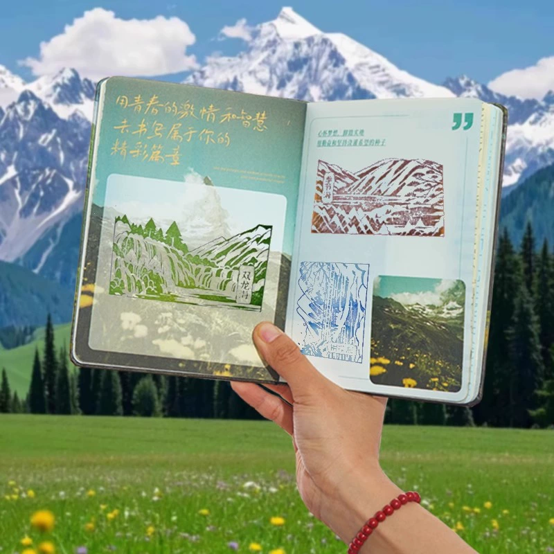 Подарочный набор ноутбук, книга, высококачественная брендовая подарочная коробка для студентов, простой и элегантный дизайн