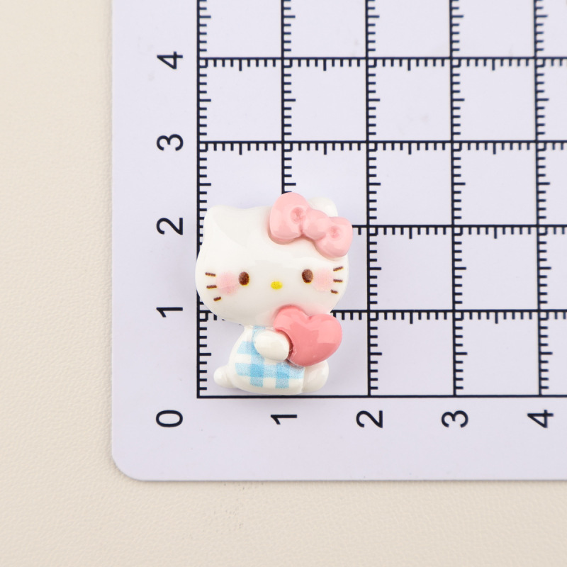 樹脂小物、光沢のある子猫、DIY手作りジュエリー、冷蔵庫用マグネット、携帯電話ケース、ヘアピン、ヘアアクセサリー、キーホルダー素材|undefined