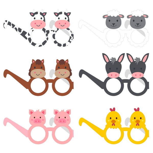 Farm, glasses