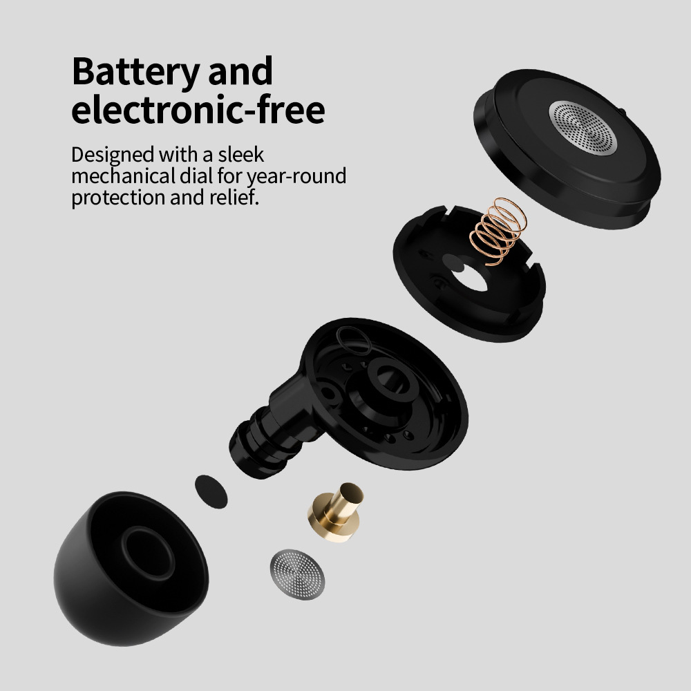 Tapones para Oídos Anti Ruido para Dormir de 3 Modos de Silicona y ABS con Reducción de Ruido para Dormir y Oficina image 3