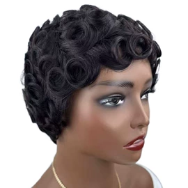 真发假发;假发片;其他假发