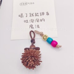 新款马丁鞋喵系美拉德珠链穿珠鞋挂包挂服装装饰品配件木珠别针球