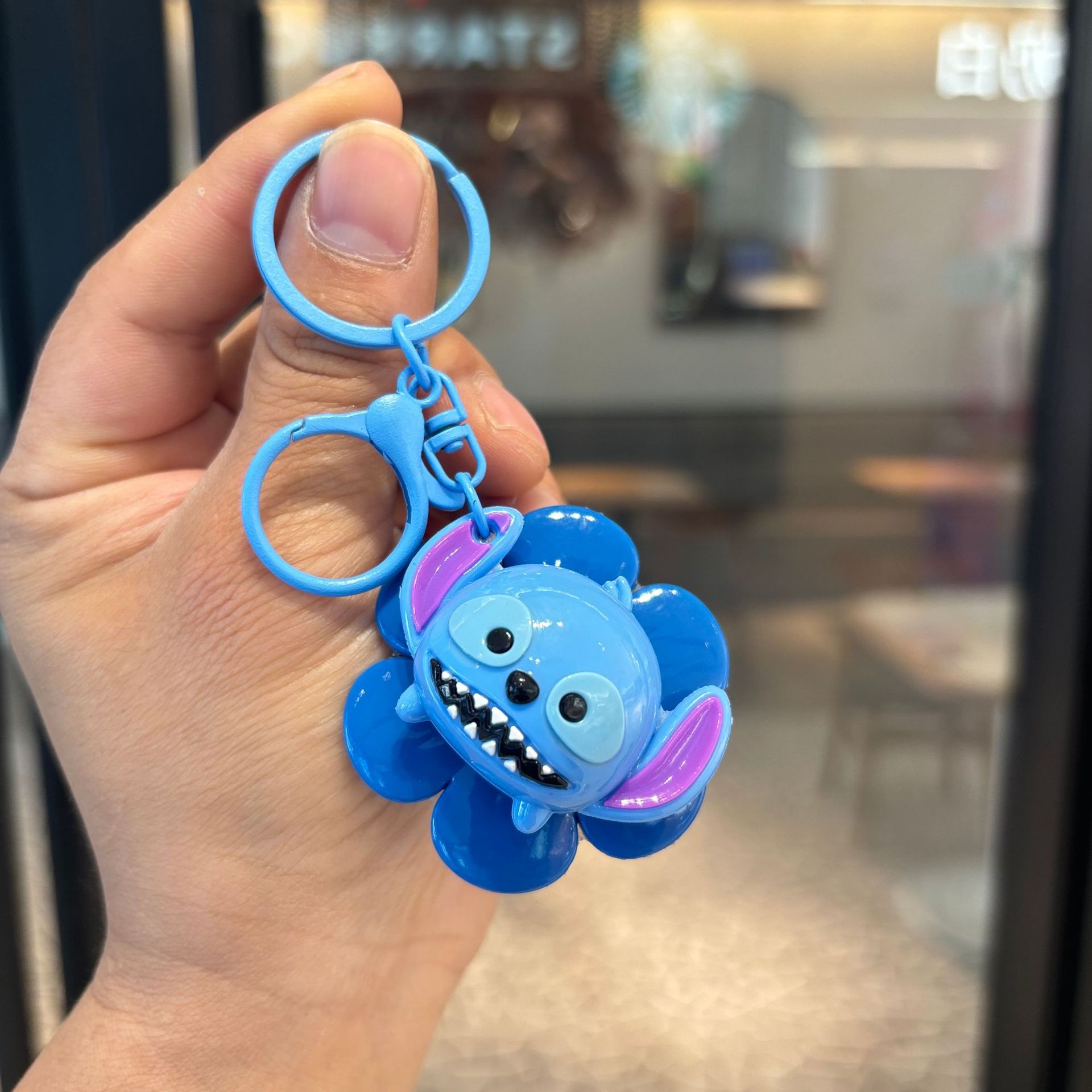 Llavero de girasol-Stitch