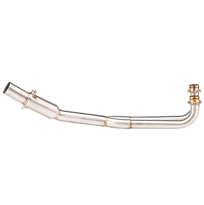 Motorcycle Modified Exhaust Pipe Stainless Steel Front Section Scorpio Exhaust Pipe Full Section Suitable for Guangyang Kymco Ak550 (Motorcycle exhaust pipe) - stainless-steel-header