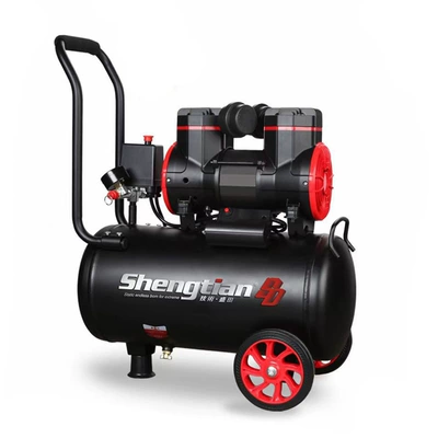 50L compressor pumping 120L oil-free — Hava kompressorları