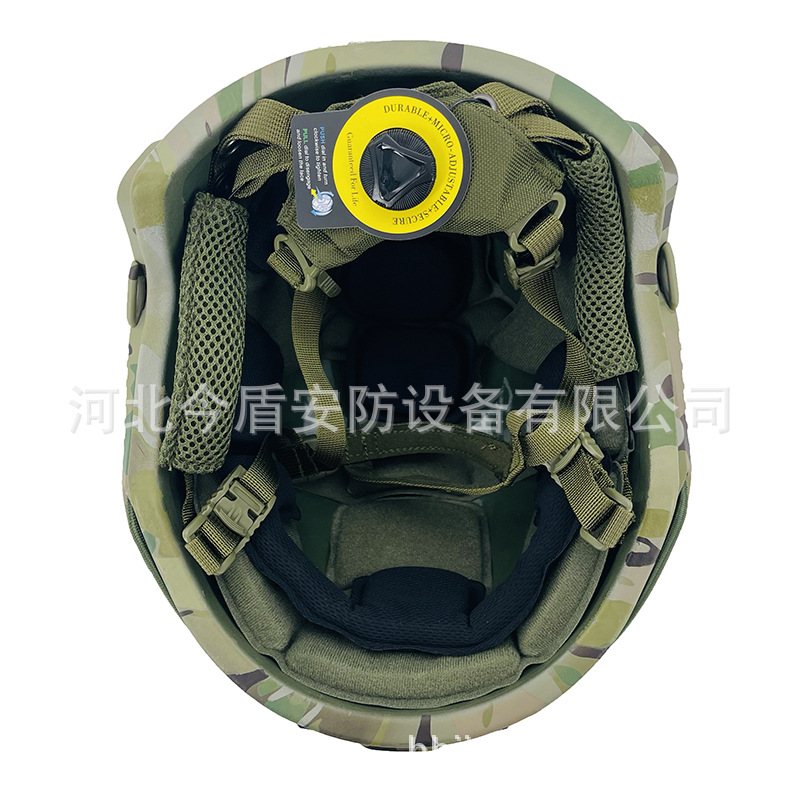 Casco táctico a prueba de balas rápido UHMWPE GA2 Grado IIIA Grado MC con revestimiento de Wendy