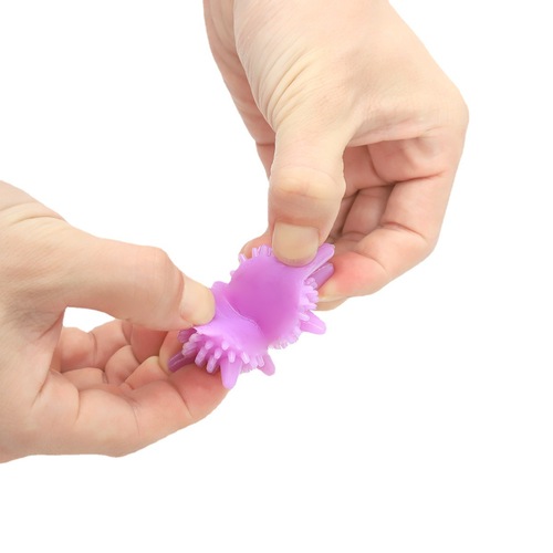 Large factory direct sales magic decontamination laundry ball pvc colorful starfish washing machine solid ball strong anti-winding