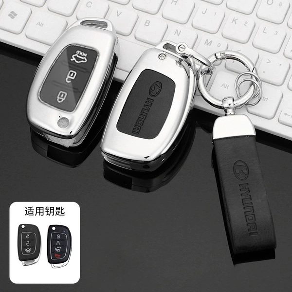 Hyundai 022 model-silver transparent black+round head buckle