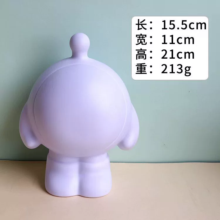 Кукла из пластика раскрашенная, игрушка, handmade, граффити, копилка, оптом