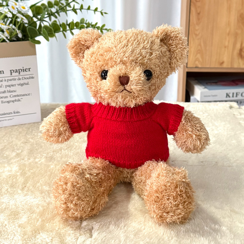 LOGO imprimible Teddy Bear Doll vestido Teddy Bear Doll Eventos Regalos de peluche lindo