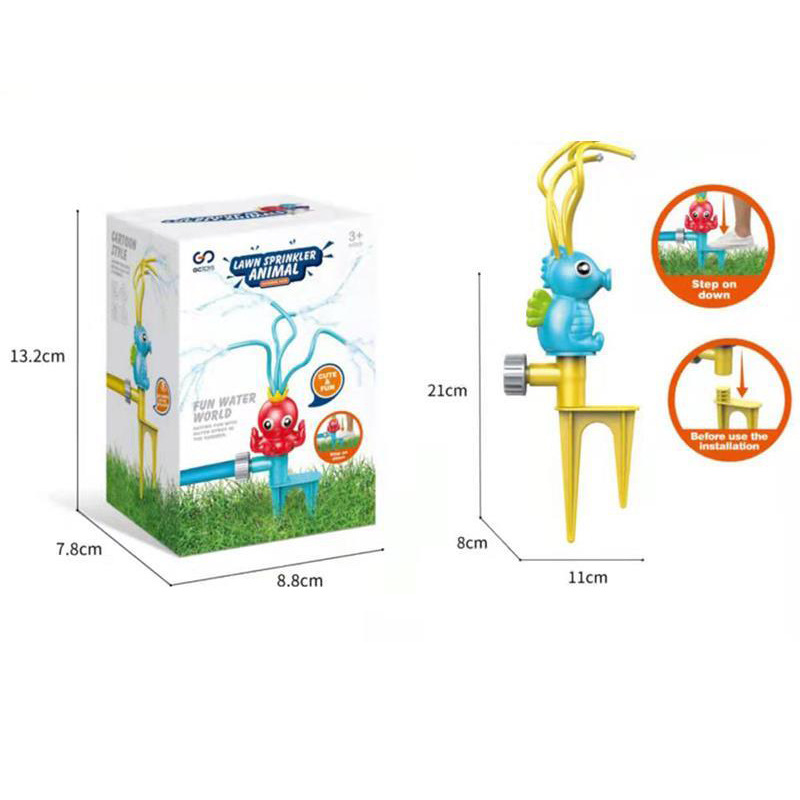 cartoon interactive travel smart toy play in water