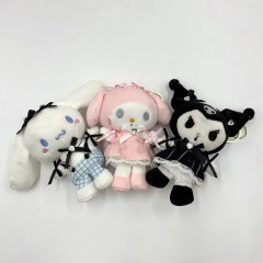 サンリオのぬいぐるみキーホルダー、マイメロディ、シナモロールのぬいぐるみキーホルダー、クレーンゲームのぬいぐるみ