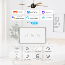 Wifi涂鸦智能家居无级调速风扇开关app吊扇智能开关定时Fanswitch