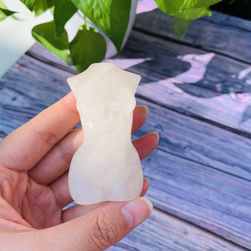 男模女模天然水晶多种材质原石雕刻件水晶摆件 图 9