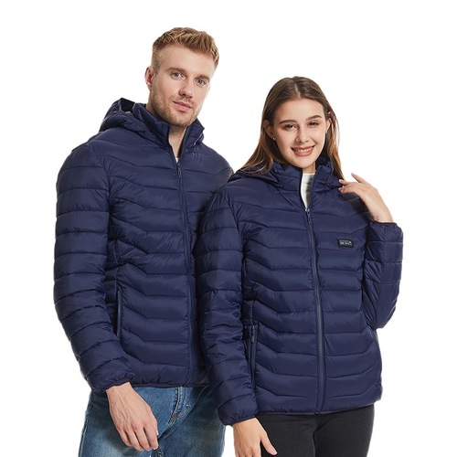 Smart Heating Cotton Jacket Cross-border Heating Suit Unisex Heating Clothing Couple Heating Cotton Jacket Full-body Constant Temperature Heating