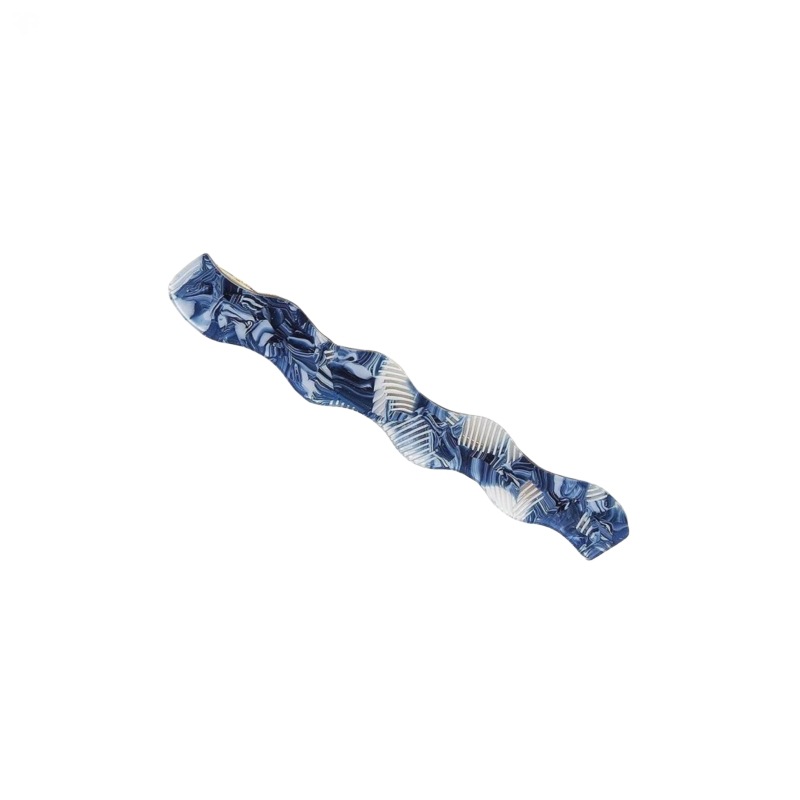 Nicho de estilo coreano clip en forma de onda femenino ins estilo Super caliente flequillo lateral clip pico de pato todo partido horquilla de acetato