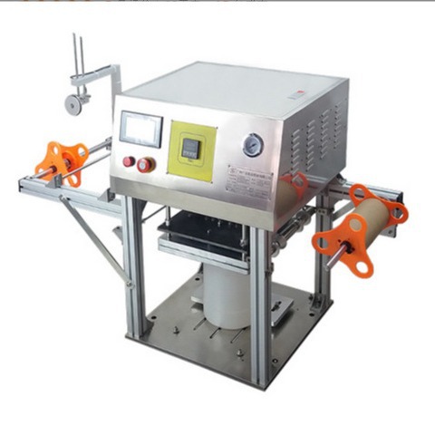 面膜封杯机 PP杯子封口机 吸塑托自动封杯机 半自动饭盒封口机