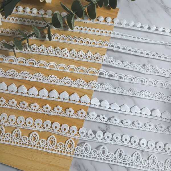 Milk silk water-soluble lace lace accessories hollow embroidery…