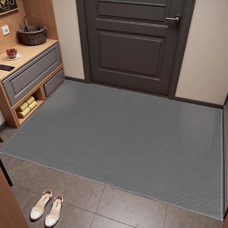 Capacho absorvente de argolas com design de abacaxi para entrada_voghion.com