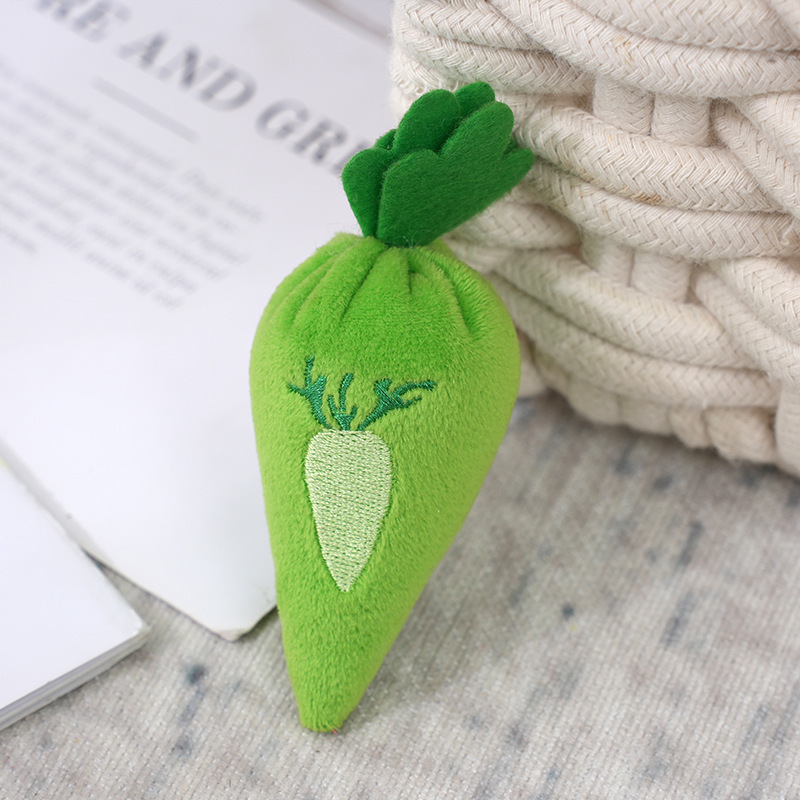 人気のある果物野菜のぬいぐるみのペンダントミニ人形シミュレーションスイカ唐辛子子供のキーホルダー|undefined