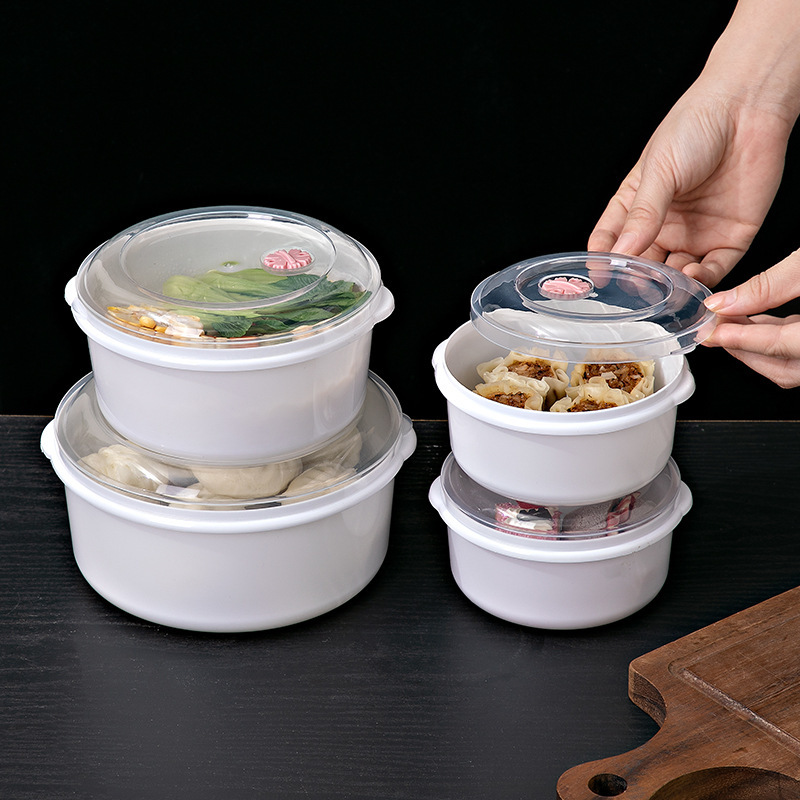 微波炉加热专用器皿保鲜碗水果食品级热菜热饭塑料带盖容器专用盒|undefined