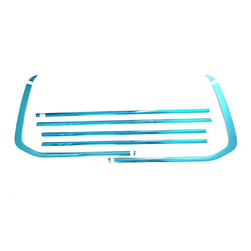 Special for Toyota 2008-2016 landcooluze LC200 car window trim stainless steel window bright strip 6 pieces