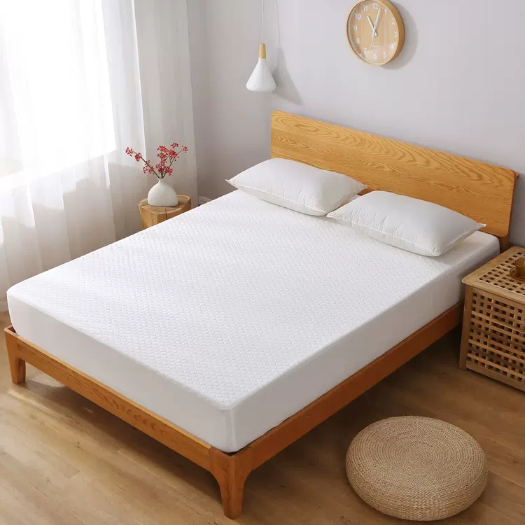 亚马逊wish天丝空气层防水床笠隔尿垫家居酒店防尘床垫保护罩