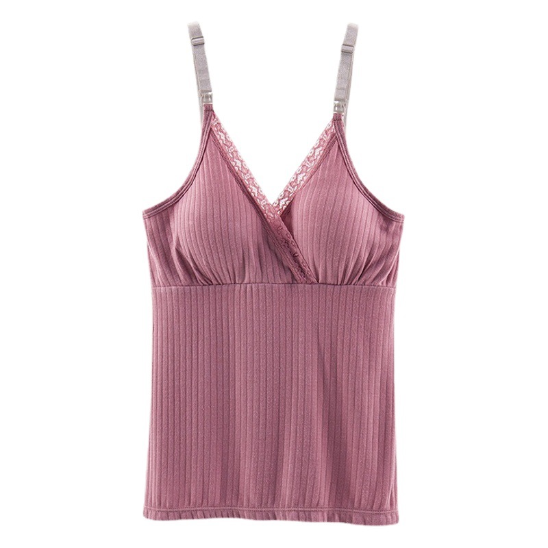 Maternity Tops Cross Breastfeeding Summer Comfortable and Breathable Home Clothes Outing Bottoming Maternity Sling Nursing Sling