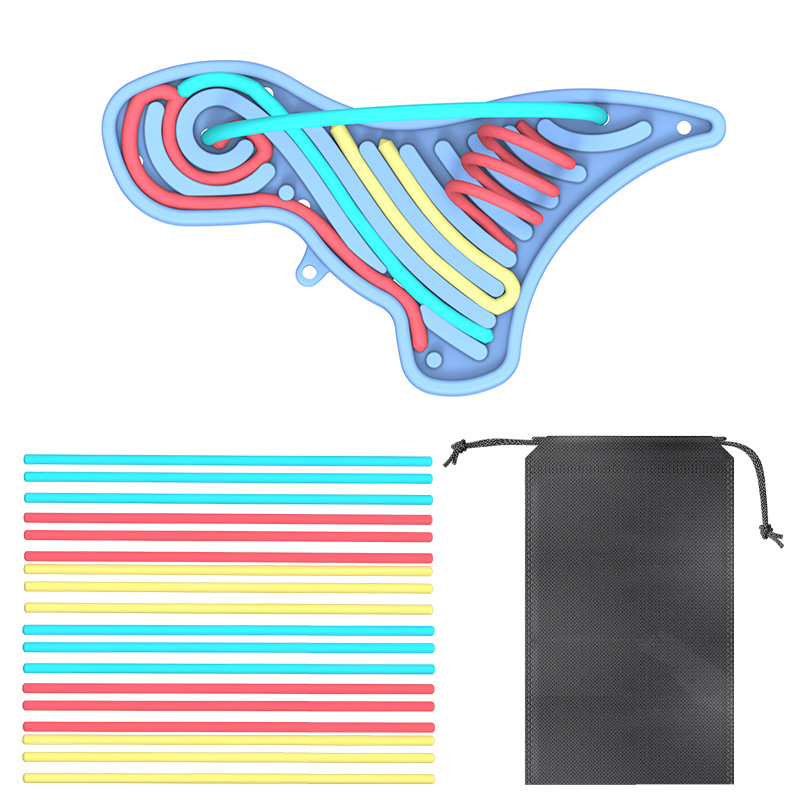 Amazon Hot Sale Creative Silicone Sensory Activity Board para niños Dinosaur Activity Board de grado alimenticio sin BPA