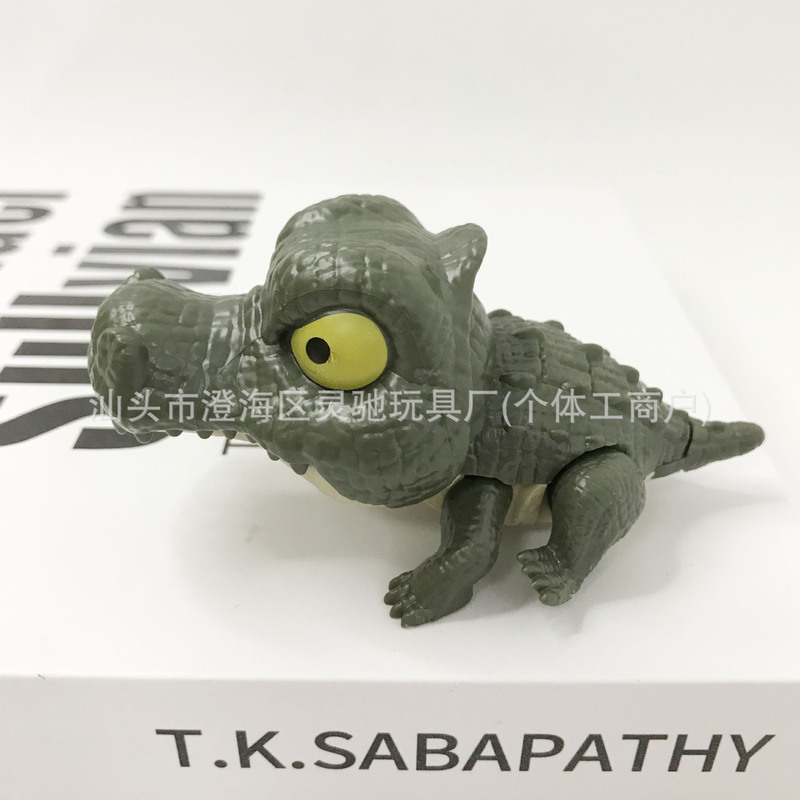 指を噛む恐竜のおもちゃ、可動式恐竜、赤ちゃんへのプレゼント、子供の日、屋台、ブラインドボックス、リアルな恐竜|undefined