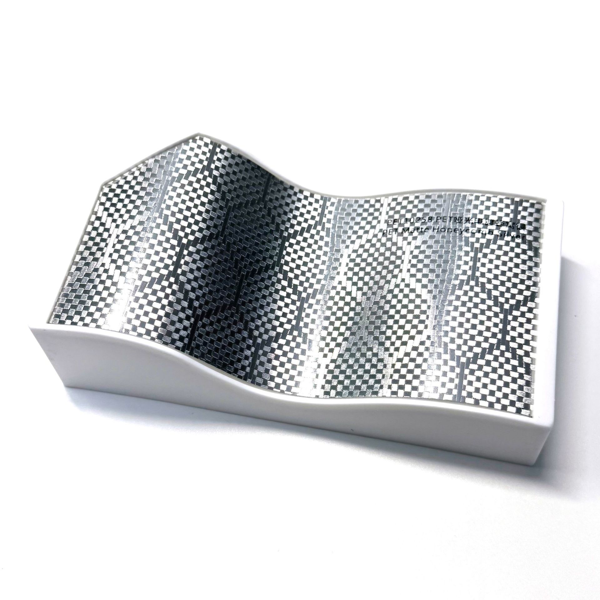 Cross-Border Export Automotive Pet Matte Electroplated Color-Changing Film for Car Body Decoration and Interior Modification, Automotive Honeycomb Color-Changing Film