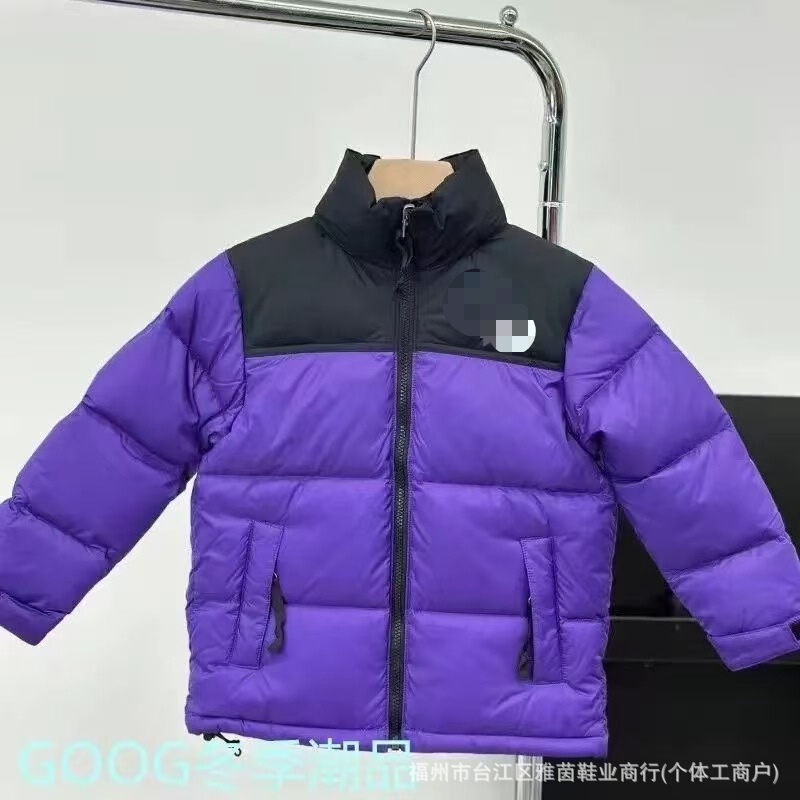 莆田TNF1996北脸儿童羽绒服700蓬亲子刺绣面包服外套童保暖充绒|undefined