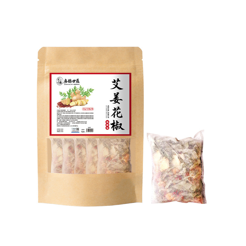 扁鹊世医艾姜花椒泡脚包批发草本泡脚包不打粉老姜泡脚药足浴包厂|undefined