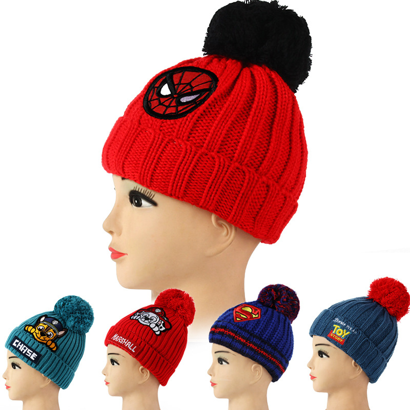 demi-season children's woolen cartoon patch