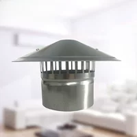 Капот из нержавеющей стали, дымоходная крышка, крыша, зонтик, защищенный от атмосферных воздействий капот, вытяжка, вытяжка, коническая крышка, прямая продажа